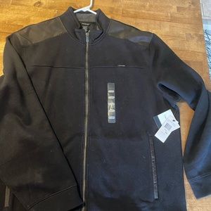 NWT Calvin Klein zip up sweatshirt